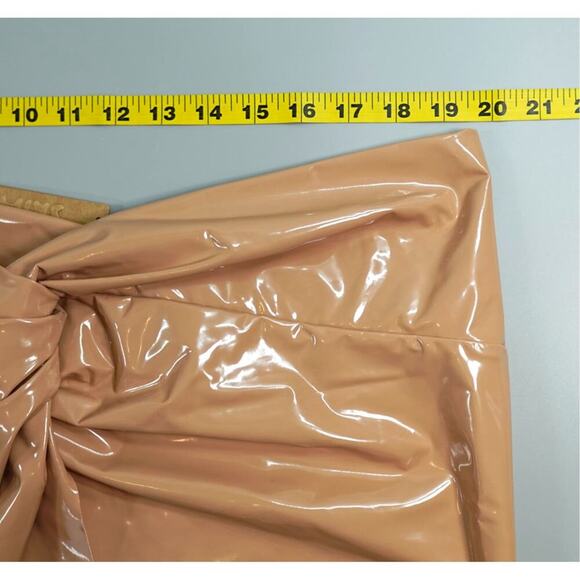 Skims Swim Mini Skirt Women 2X Ochre Textured Bikini Story Sarong Cover Up Beach - Picture 11 of 15